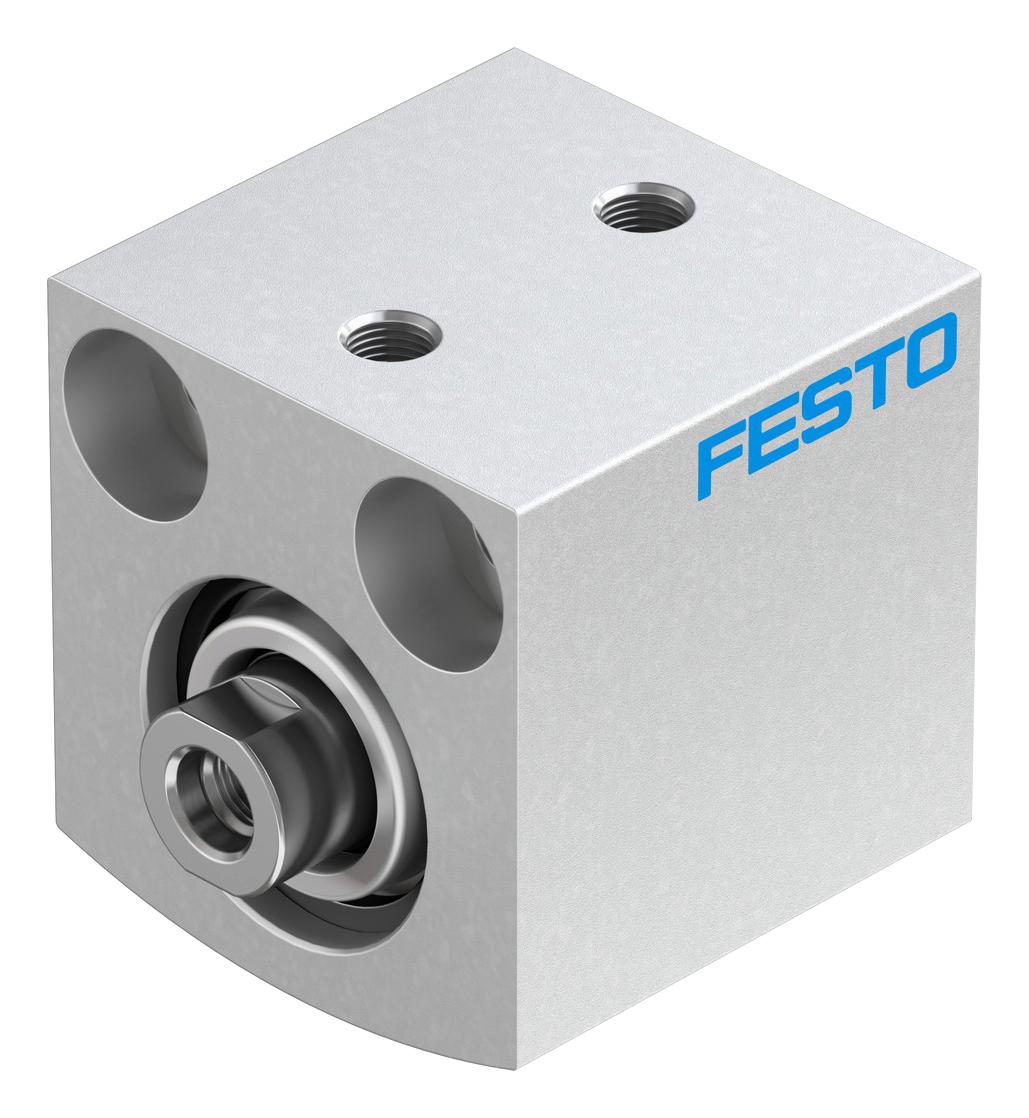 Festo Advc-20-10-I-P Cylinder, Dbl Acting, 20mm, 10Bar, 10mm