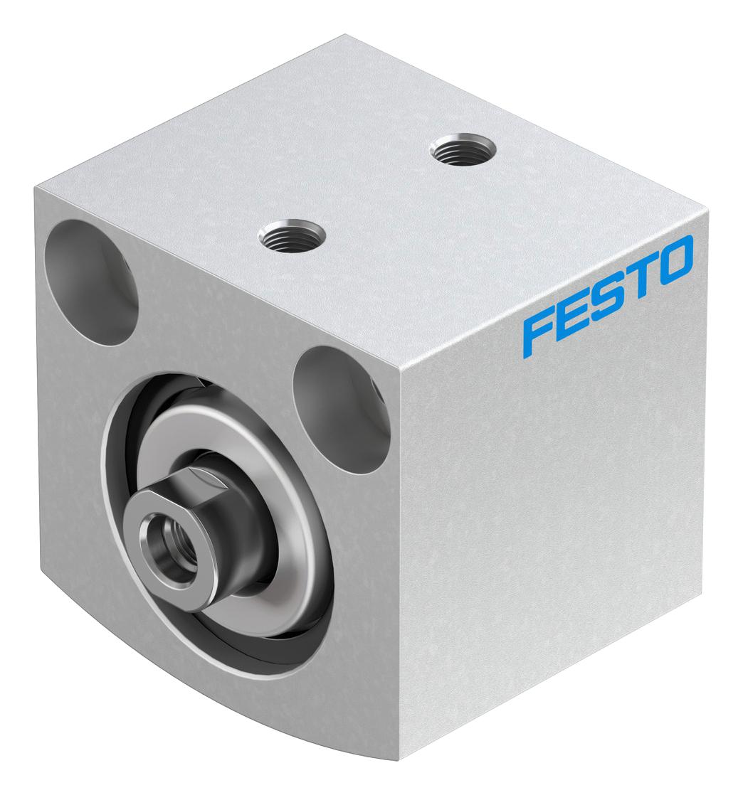 Festo Advc-25-10-I-P Cylinder, Dbl Acting, 25mm, 10Bar, 10mm