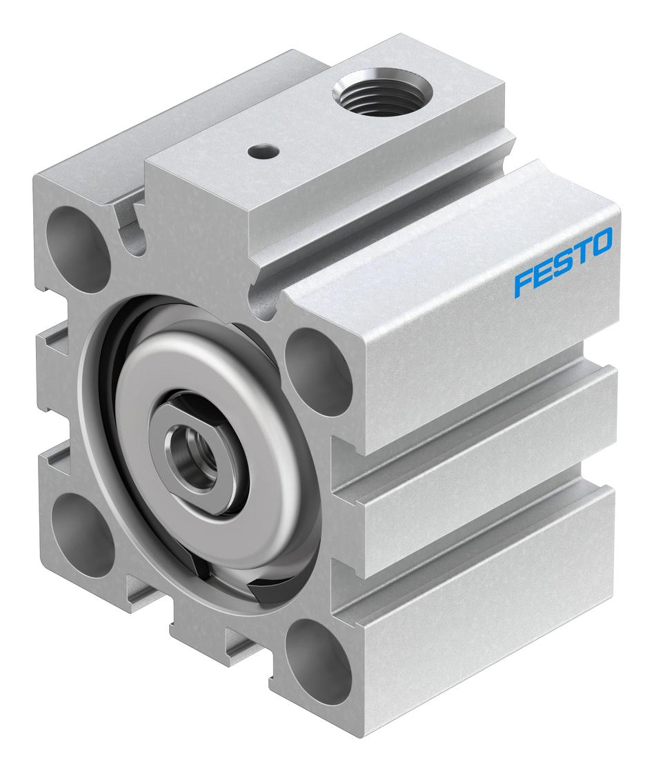 Festo Aevc-32-10-I-P Cylinder, Sgl Acting, 32mm, 10Bar, 10mm