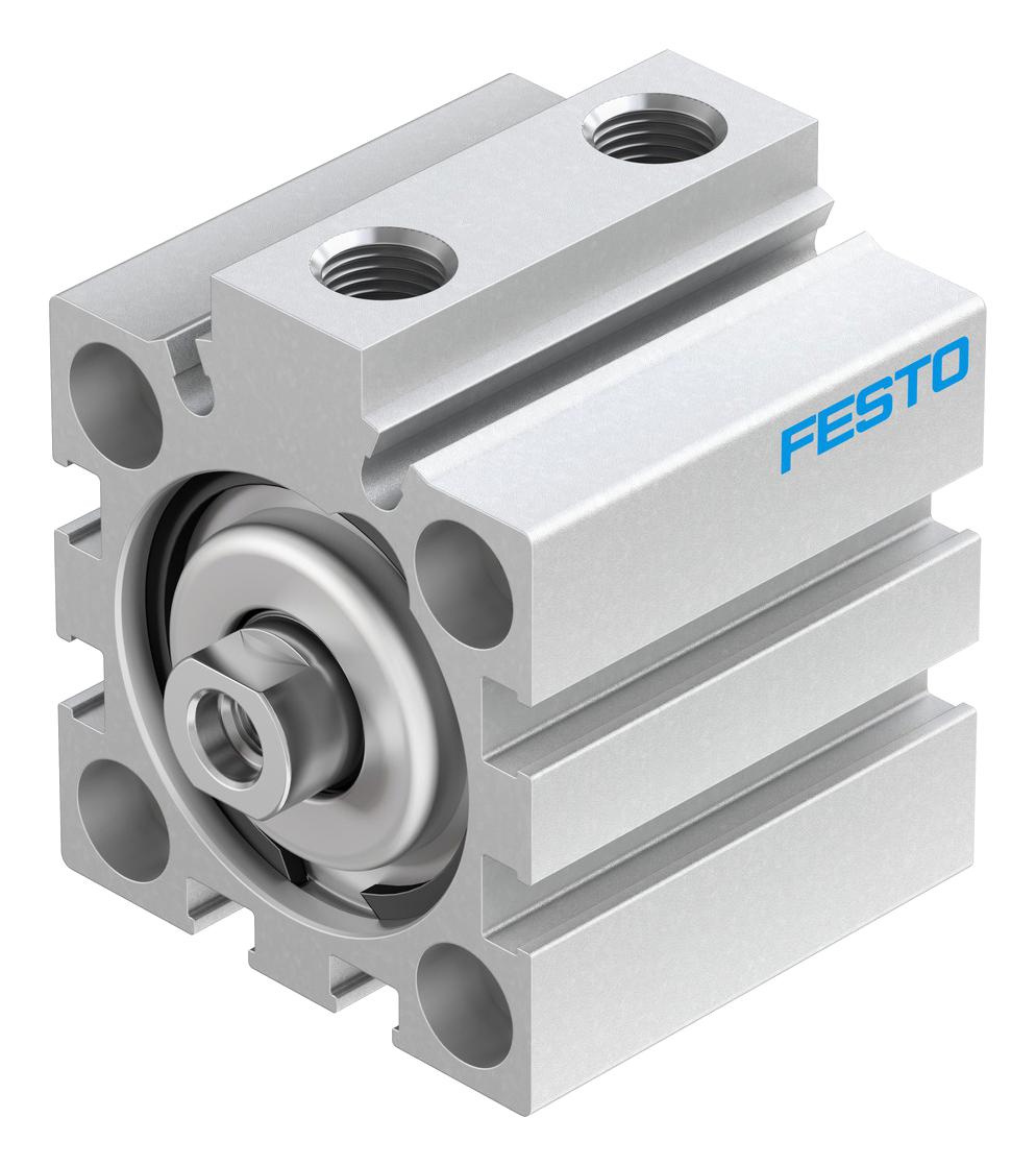 Festo Advc-32-10-I-P-A Cylinder, Dbl Acting, 32mm, 10Bar, 10mm