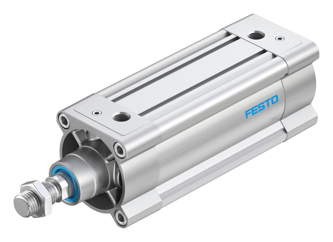 Festo Dsbc-80-125-Ppva-N3 Cylinder, Dbl Acting, 80mm, 12Bar, 125mm