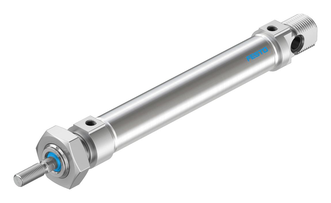 Festo Dsnu-16-70-Pps-A Cylinder, Dbl Acting, 16mm, 10Bar, 70mm