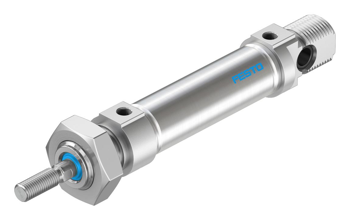 Festo Dsnu-16-20-Ppv-A Cylinder, Dbl Acting, 16mm, 10Bar, 20mm