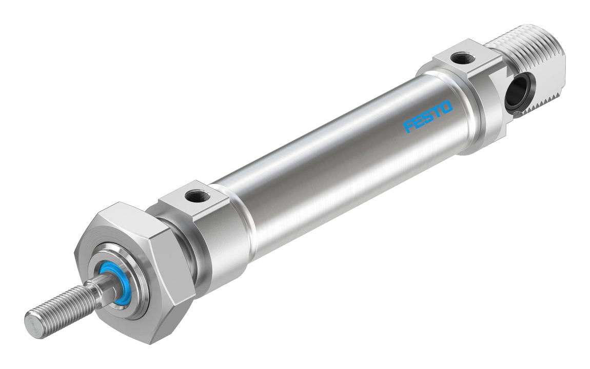 Festo Dsnu-16-30-Ppv-A Cylinder, Dbl Acting, 16mm, 10Bar, 30mm