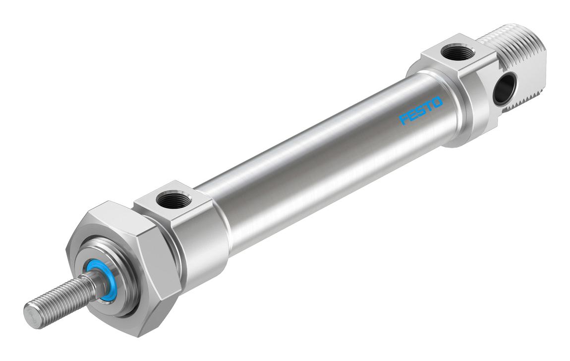 Festo Dsnu-20-60-Pps-A Cylinder, Dbl Acting, 20mm, 10Bar, 60mm