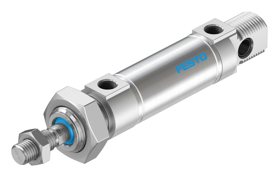 Festo Dsnu-25-20-P-A Cylinder, Dbl Acting, 25mm, 10Bar, 20mm