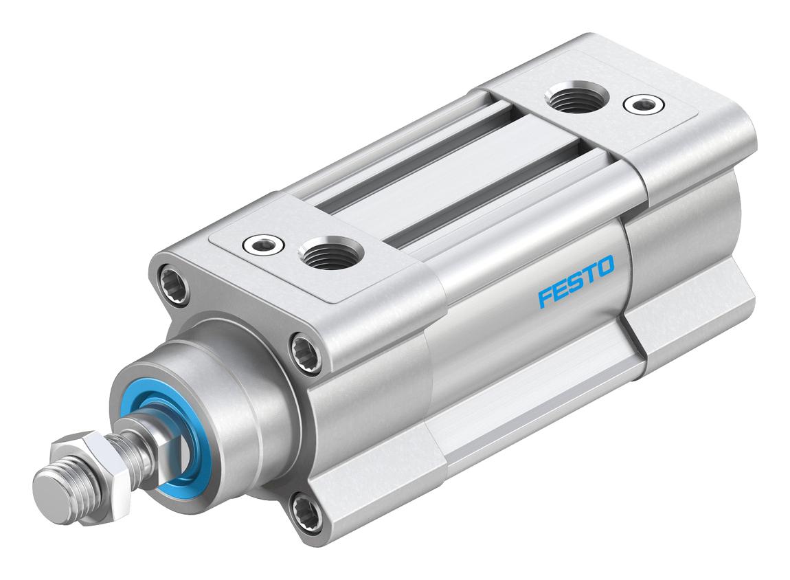 Festo Dsbc-40-20-Ppva-N3 Cylinder, Dbl Acting, 40mm, 12Bar, 20mm