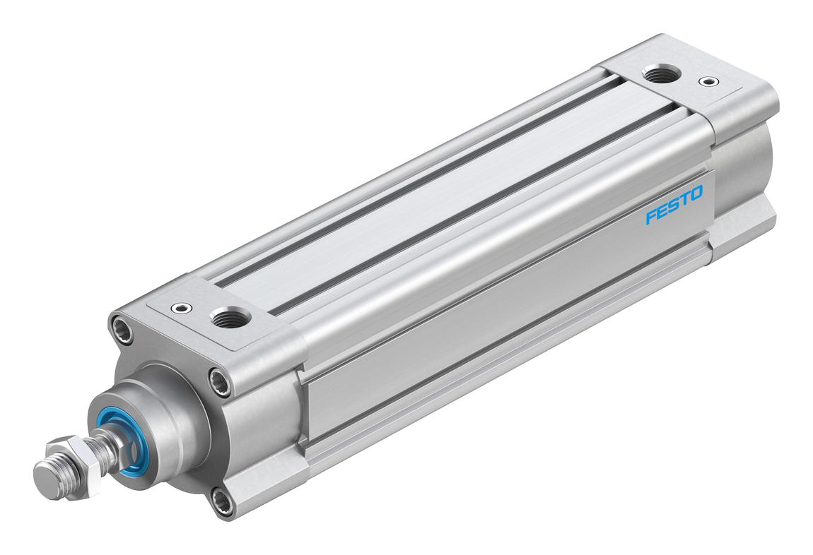 Festo Dsbc-63-200-D3-Ppva-N3 Cylinder, Dbl Acting, 63mm, 12Bar, 200mm