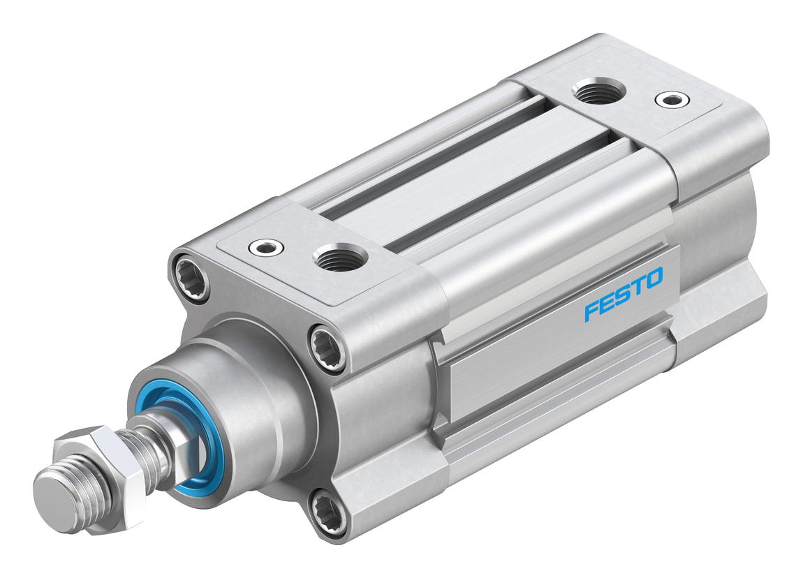 Festo Dsbc-50-40-D3-Ppva-N3 Cylinder, Dbl Acting, 50mm, 12Bar, 40mm