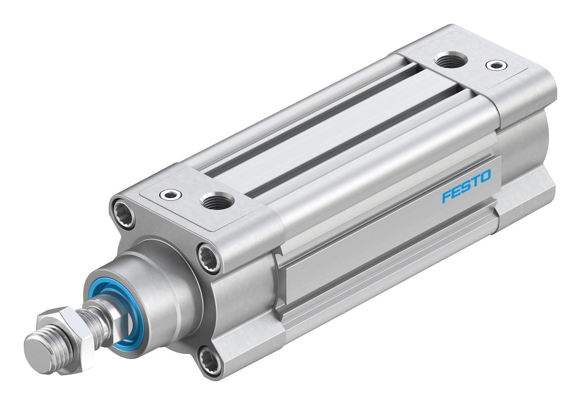 Festo Dsbc-50-80-D3-Ppva-N3 Cylinder, Dbl Acting, 50mm, 12Bar, 80mm