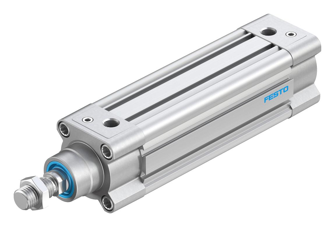 Festo Dsbc-50-125-D3-Ppva-N3 Cylinder, Dbl Acting, 50mm, 12Bar, 125mm