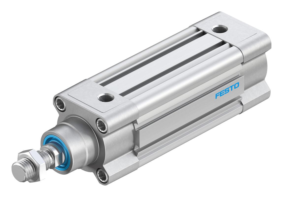 Festo Dsbc-50-80-D3-Ppsa-N3 Cylinder, Dbl Acting, 50mm, 12Bar, 80mm