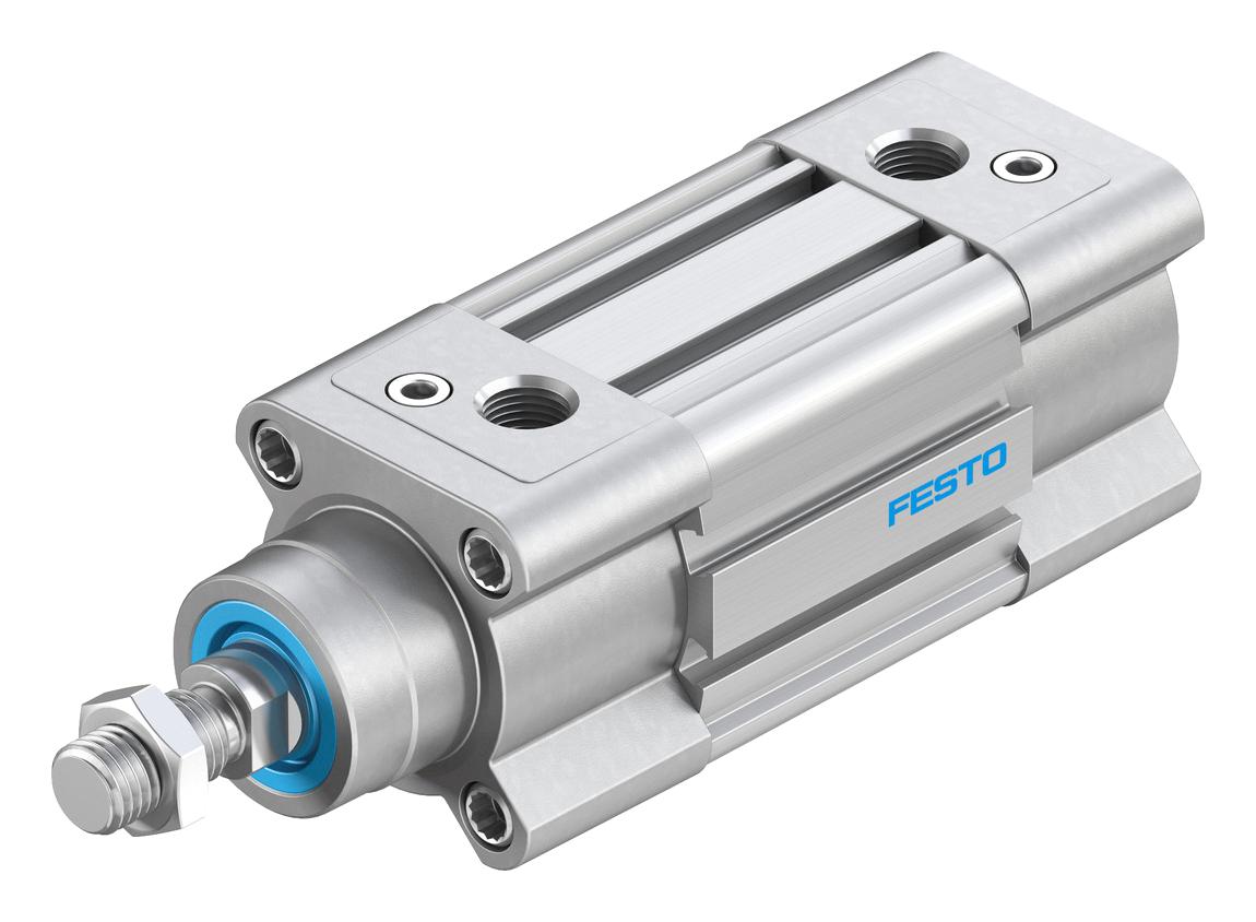 Festo Dsbc-40-20-D3-Ppva-N3 Cylinder, Dbl Acting, 40mm, 12Bar, 20mm