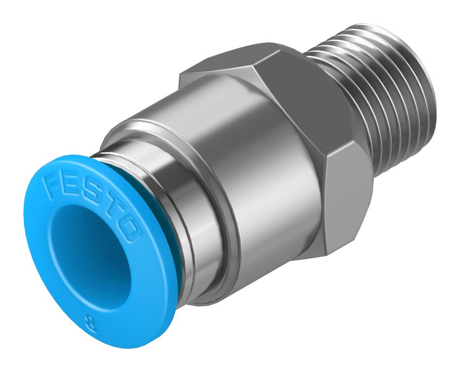 Festo 153004 Push-In Fitting, 8mm, R1/8