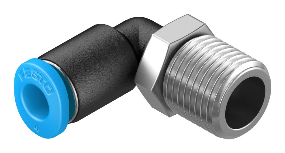 Festo 153334 Push-In L-Fitting, 4mm, R1/8, 8.5mm