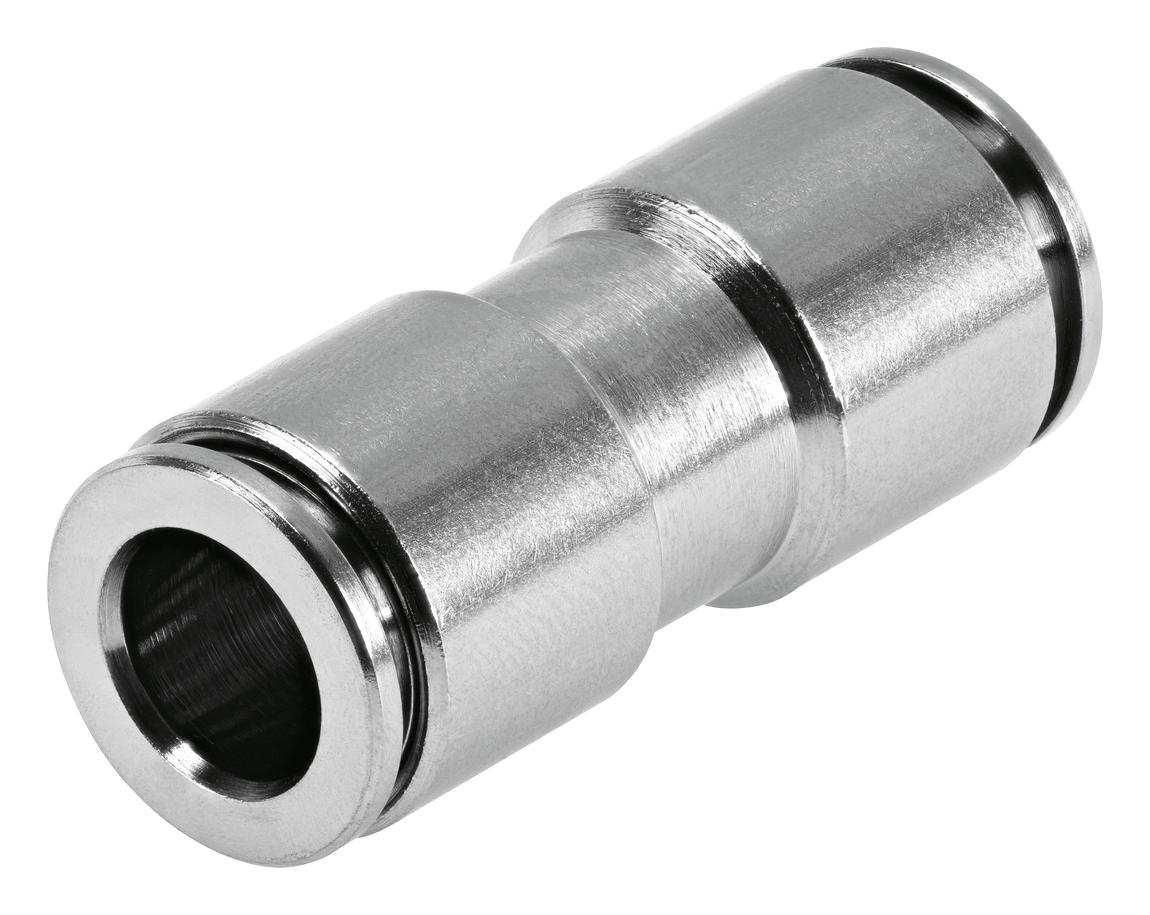 Festo Npqh-D-Q6-E-P10 Push-In Plug Fitting, 6mm, 20Bar