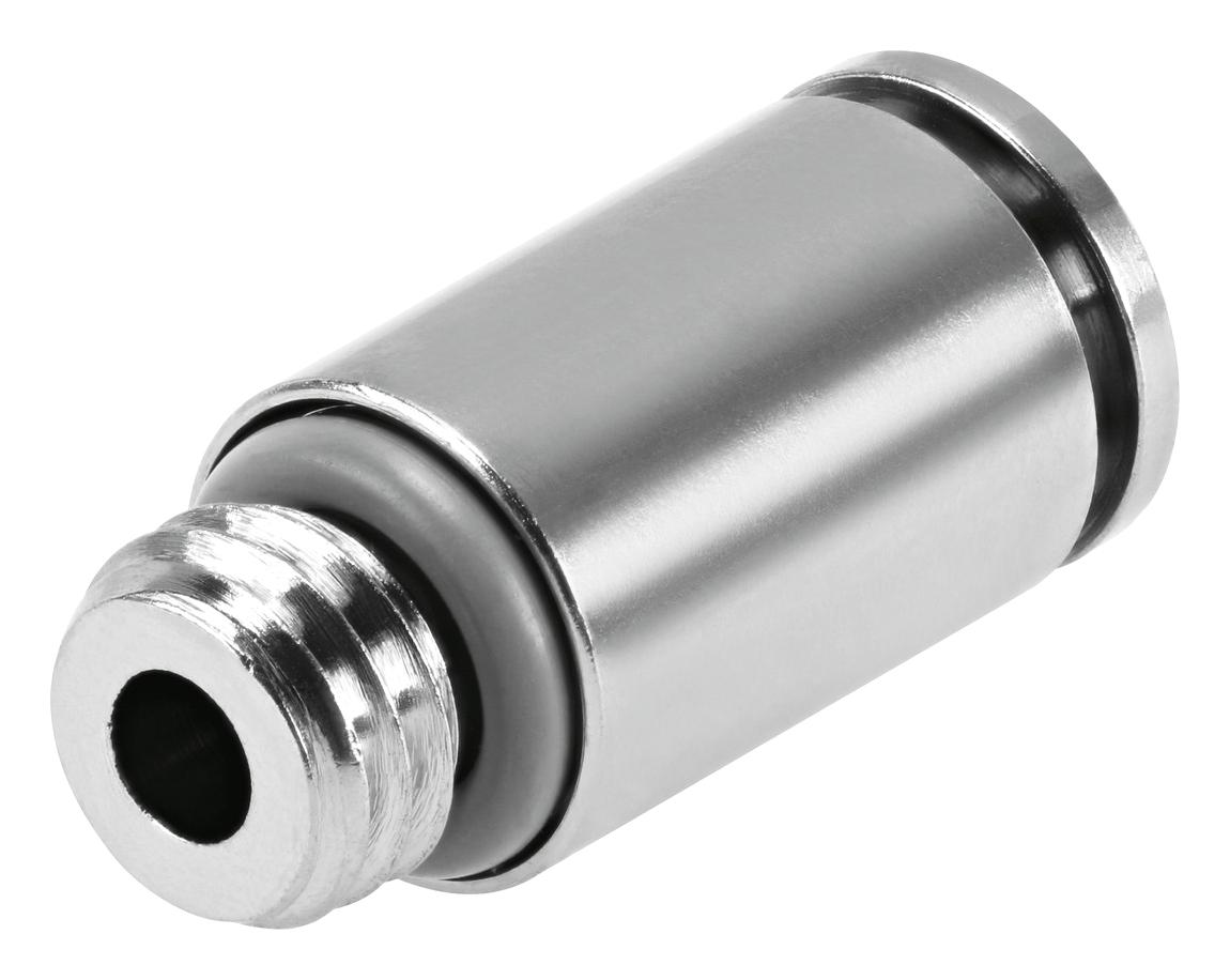 Festo Npqh-Dk-M5-Q4-P10 Push-In Fitting, 4mm, M5, 20Bar