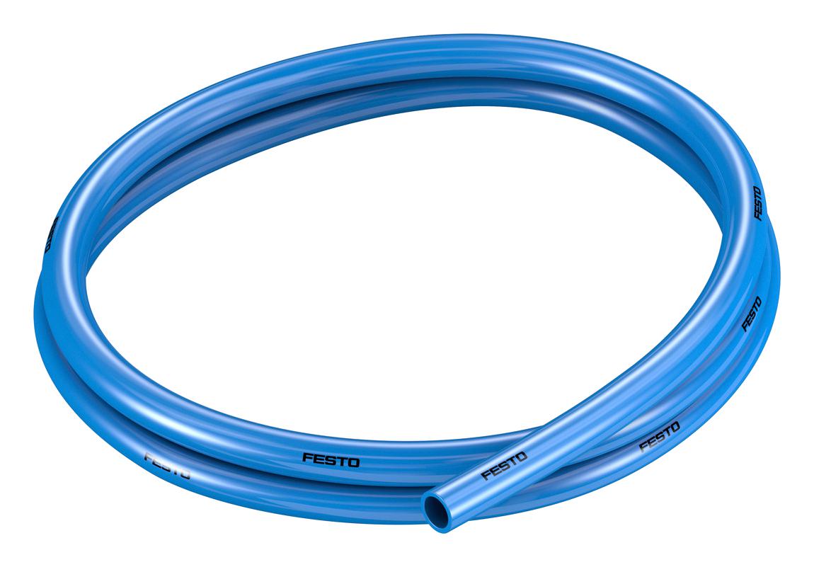 Festo Pun-H-10X1,5-Bl Plastic Tubing, 10Bar, Pu, 50M, Blue