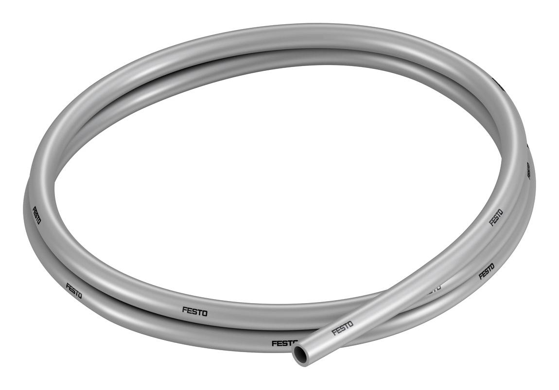 Festo Pun-H-8X1,25-Si Plastic Tubing, 10Bar, Pu, 50M, Silver