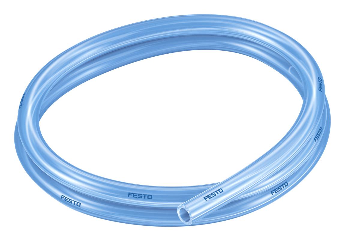 Festo Pun-H-12X2-Tbl Plastic Tubing, 10Bar, Pu, 50M, Blue