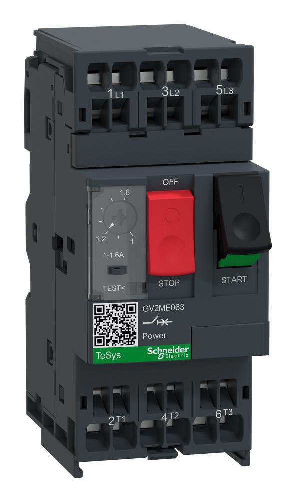 Schneider Electric Gv2Me063 Thermal Magnetic Circuit Breaker