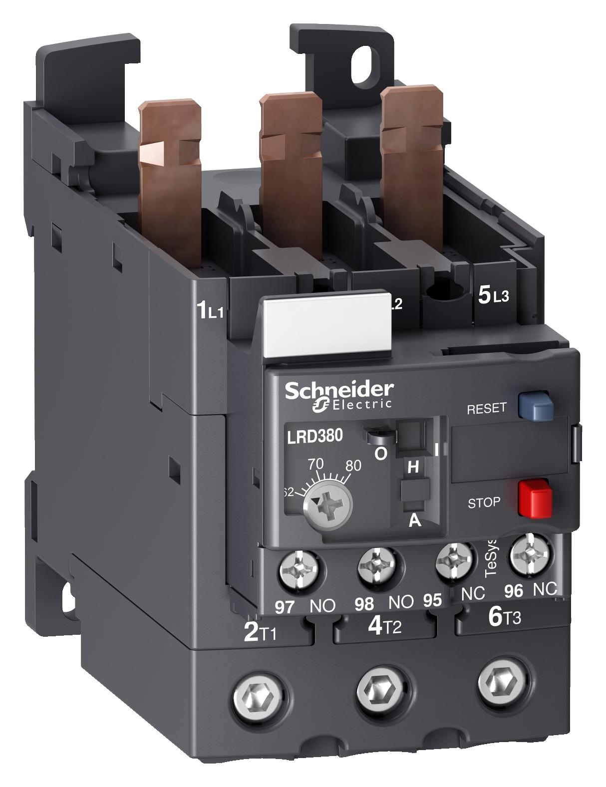 Schneider Electric Lrd380 Thermal Overload Relay, 62A-80A, 690V