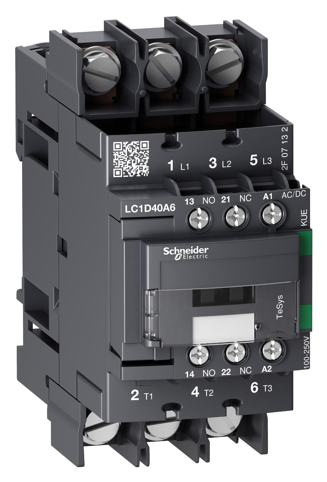 Schneider Electric Lc1D40A6Kue Contactors