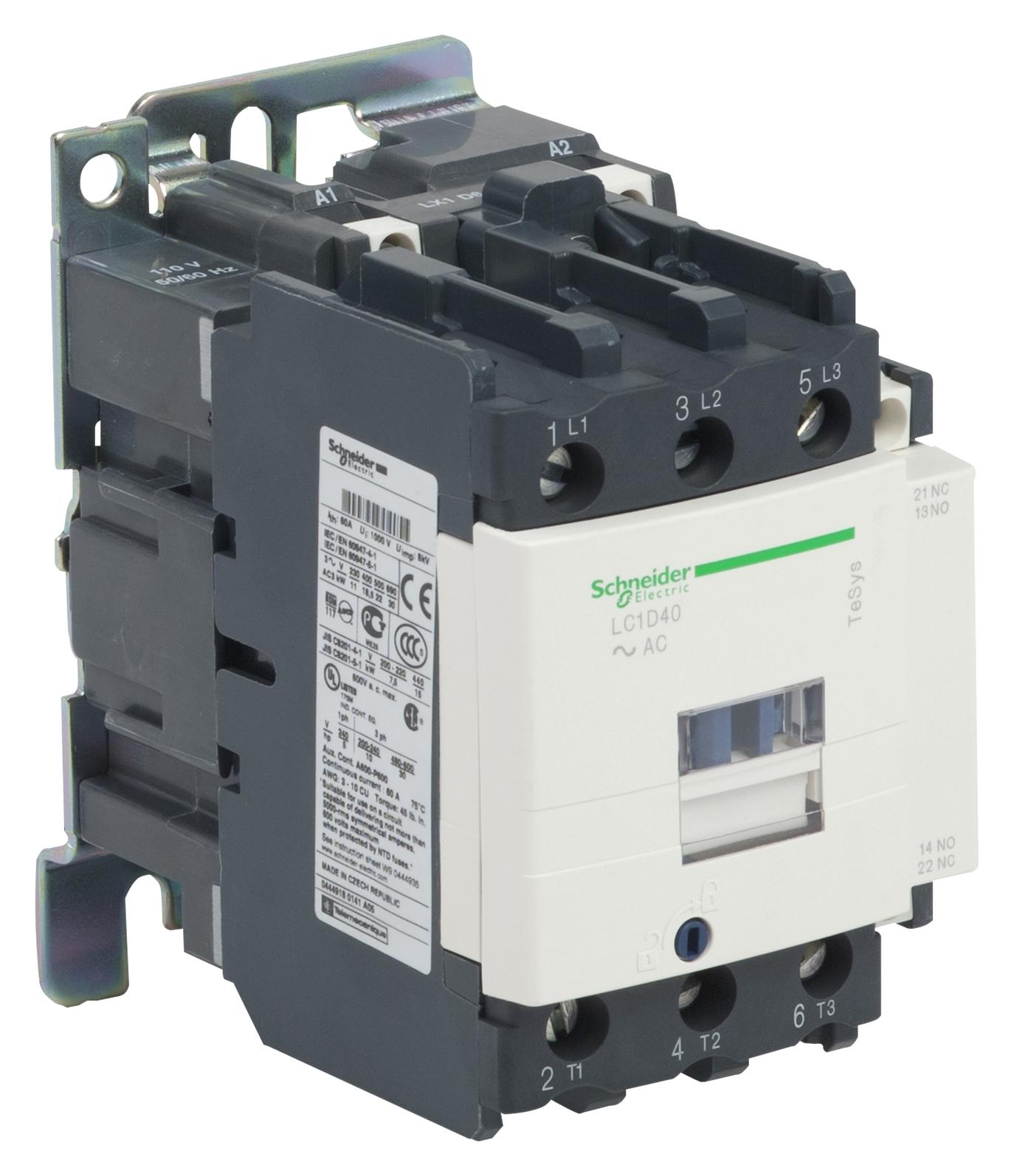 Schneider Electric Lc1D40P7S335 Contactors