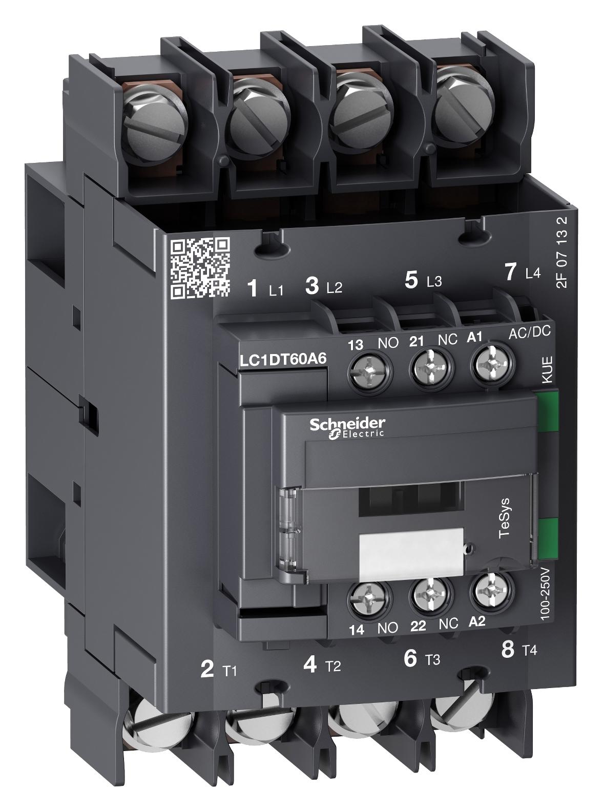 Schneider Electric Lc1Dt60A6Kue Contactors