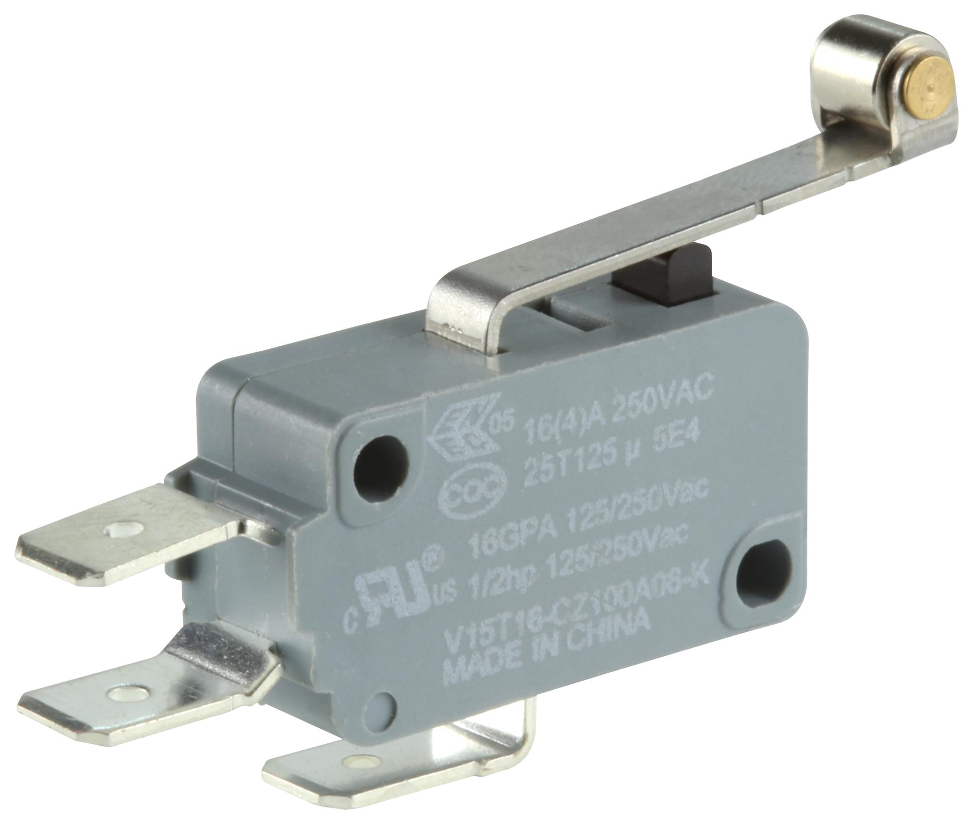 Honeywell/partner Stock V15T16-Cz100A06-K Microswitch, Standard