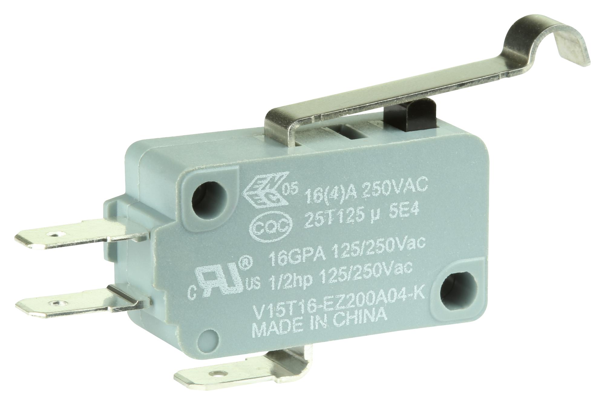 Honeywell/partner Stock V15T16-Ez200A04-K Microswitch, Standard