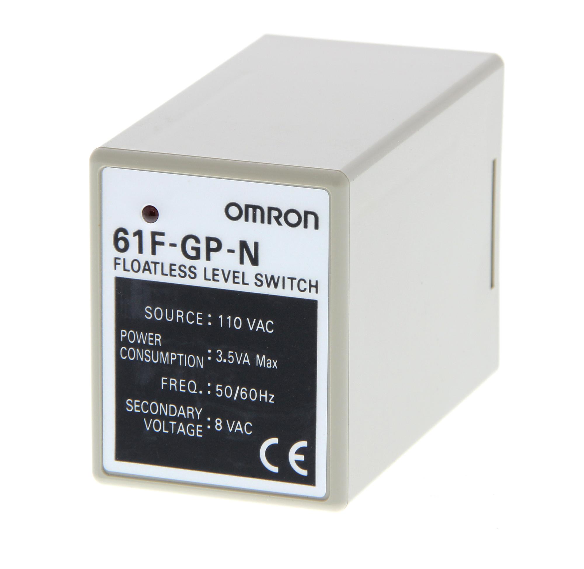 Omron Industrial Automation 61F-Gp-N 110Vac Fluid Level Controllers