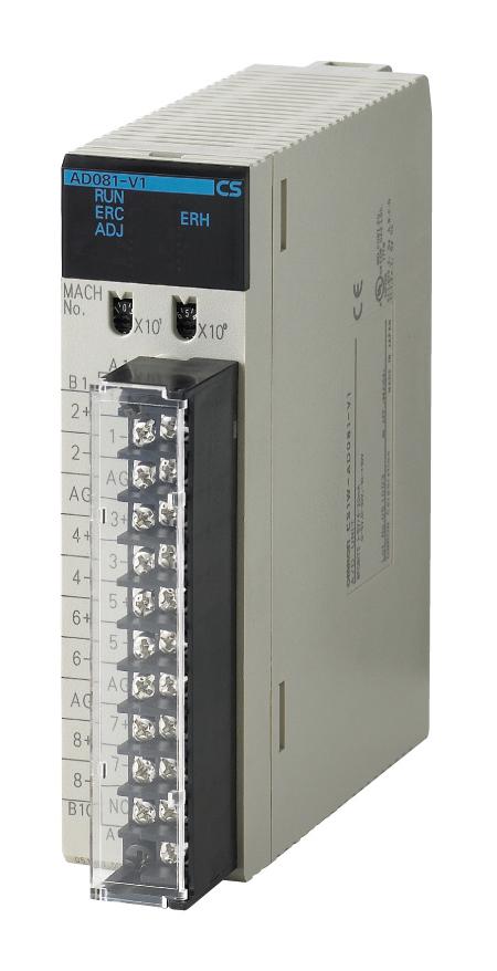 Omron Industrial Automation Cs1W-Ad081-V1 Plc Analogue Input