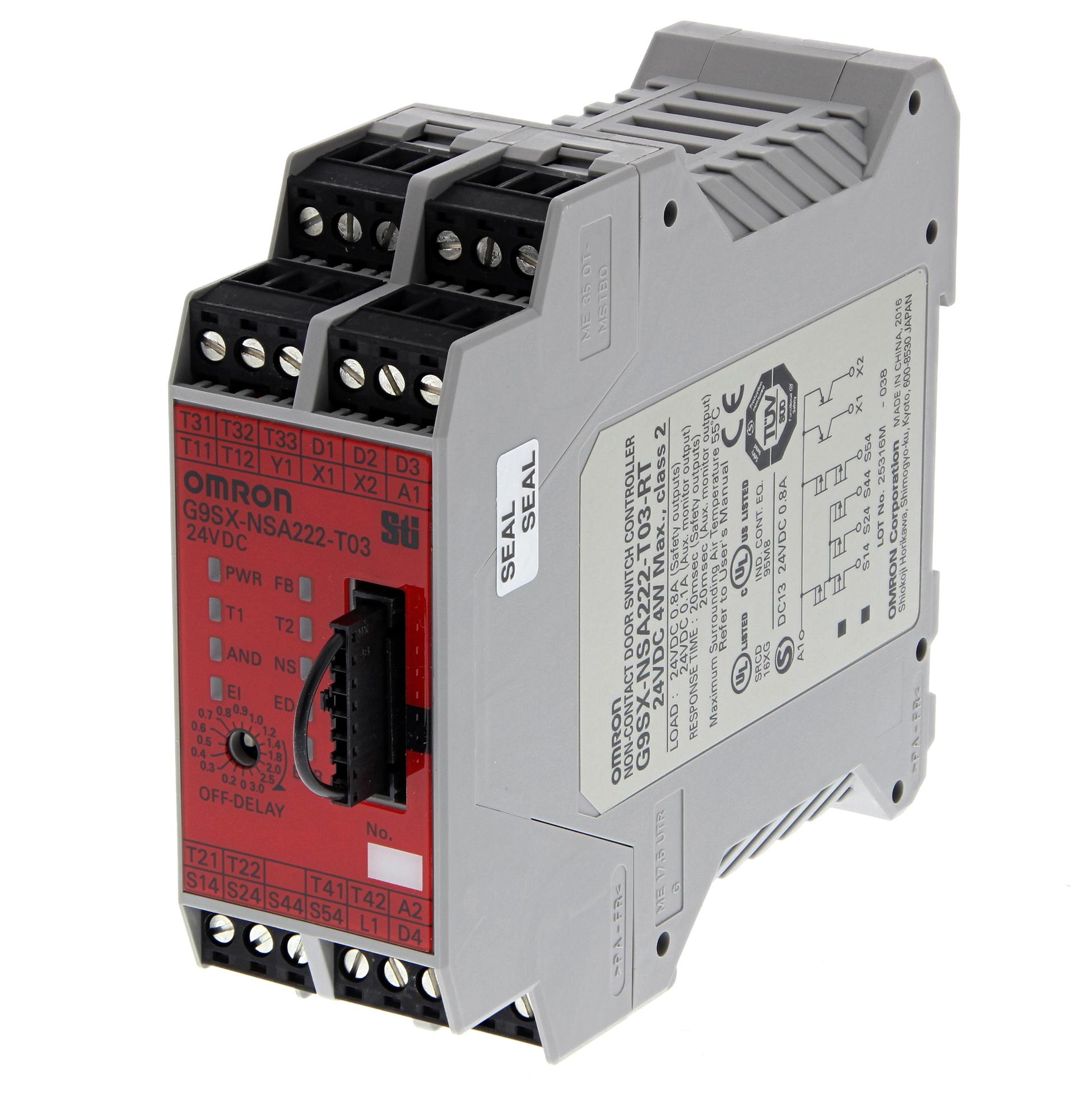 Omron Industrial Automation G9Sx-Nsa222-T03-Rt  Dc24 Safety Relays