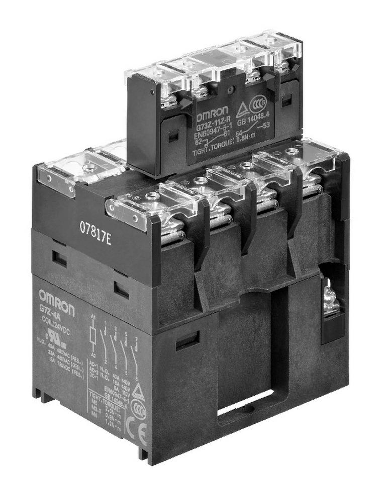 Omron Industrial Automation G7Z-3A1B-20Z-R Dc12V Power Relay, 3Pst-No/spst-Nc, 12V, 40A