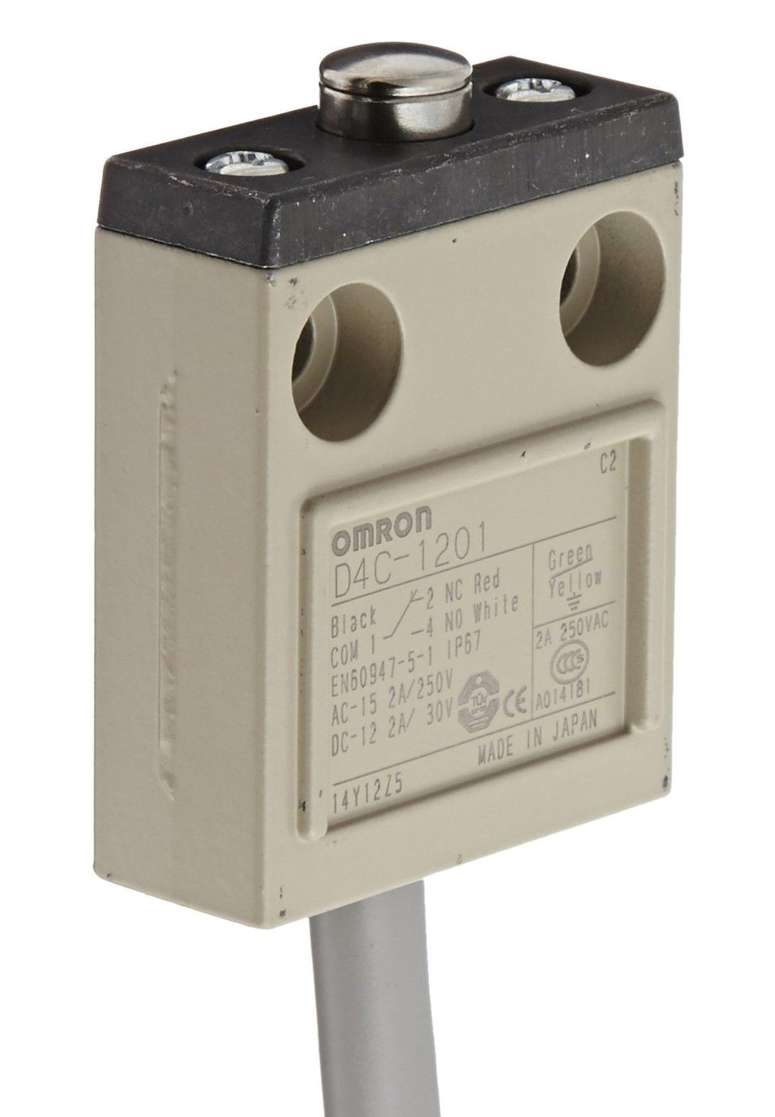 Omron Industrial Automation D4C-1201 Limit Switch Switches