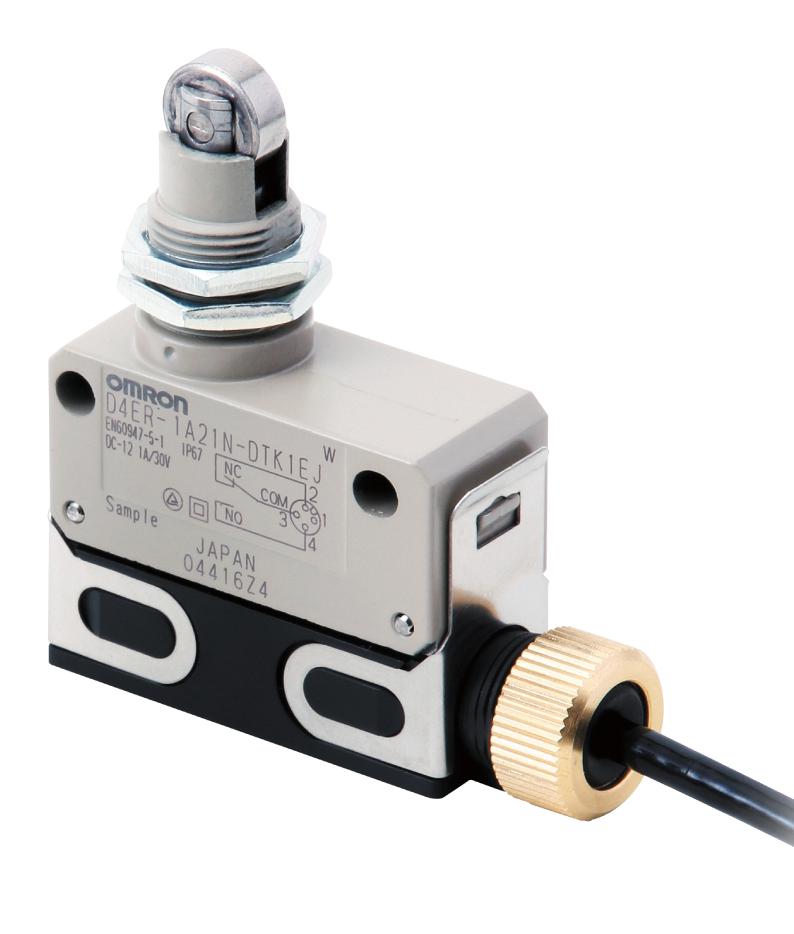 Omron Industrial Automation D4Er-1A21N Limit Switch Switches