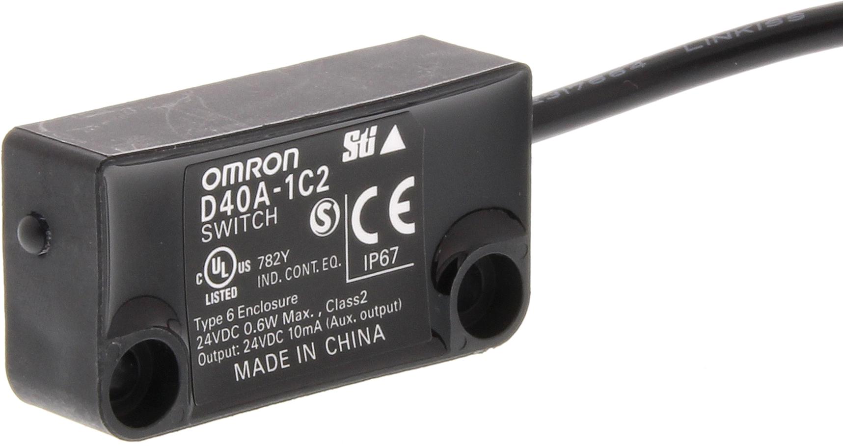 Omron Industrial Automation D40A-1C2 Safety Interlock Switches