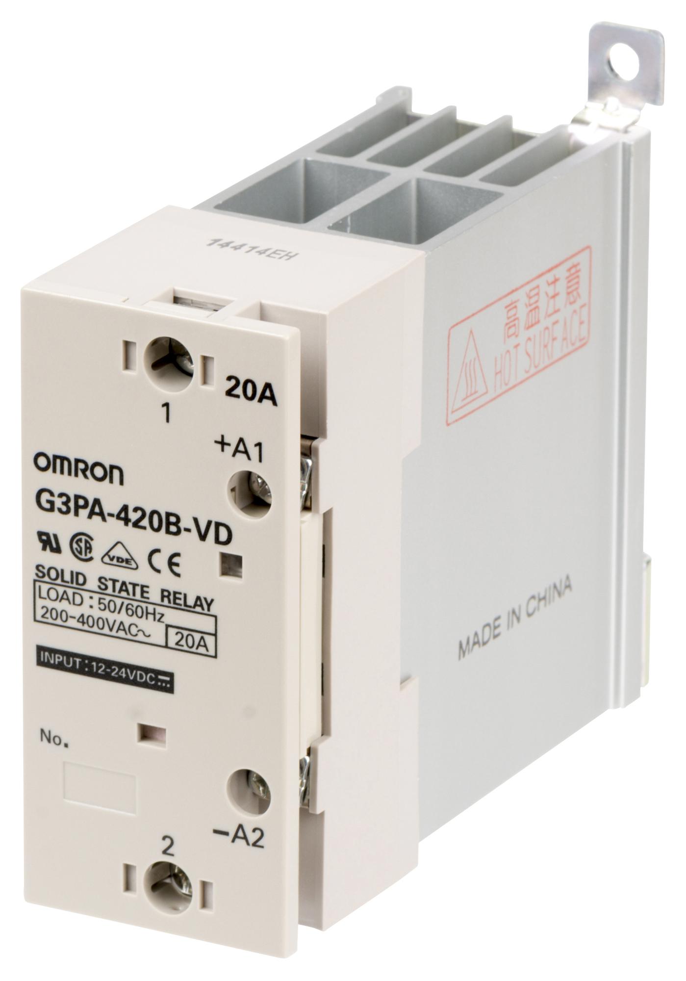 Omron Industrial Automation G3Pa-420B-Vd-2 12-24Vdc Solid State Relays