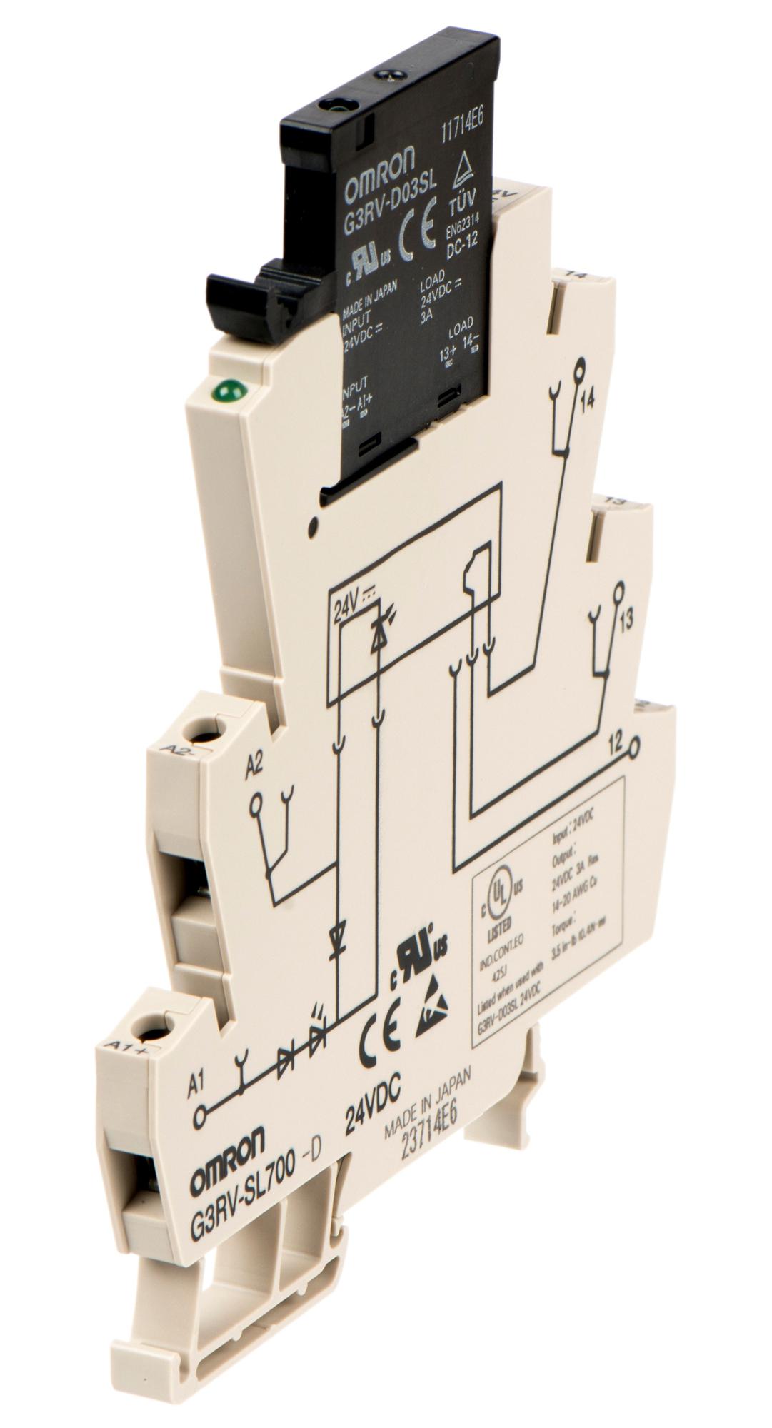 Omron Industrial Automation G3Rv-Sl700-A  Dc24 Solid State Relays