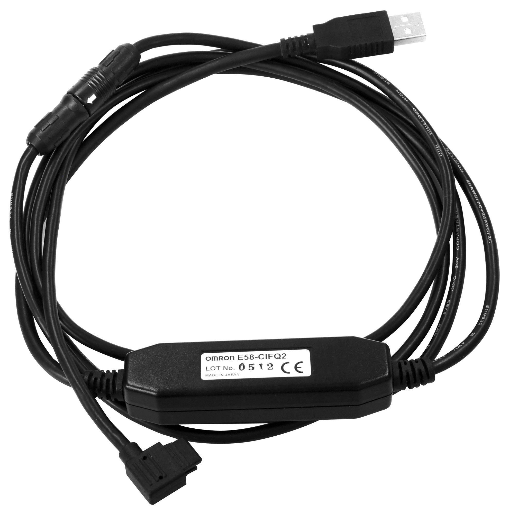 Omron E58-Cifq2 Usb Cable, Temperature Controller