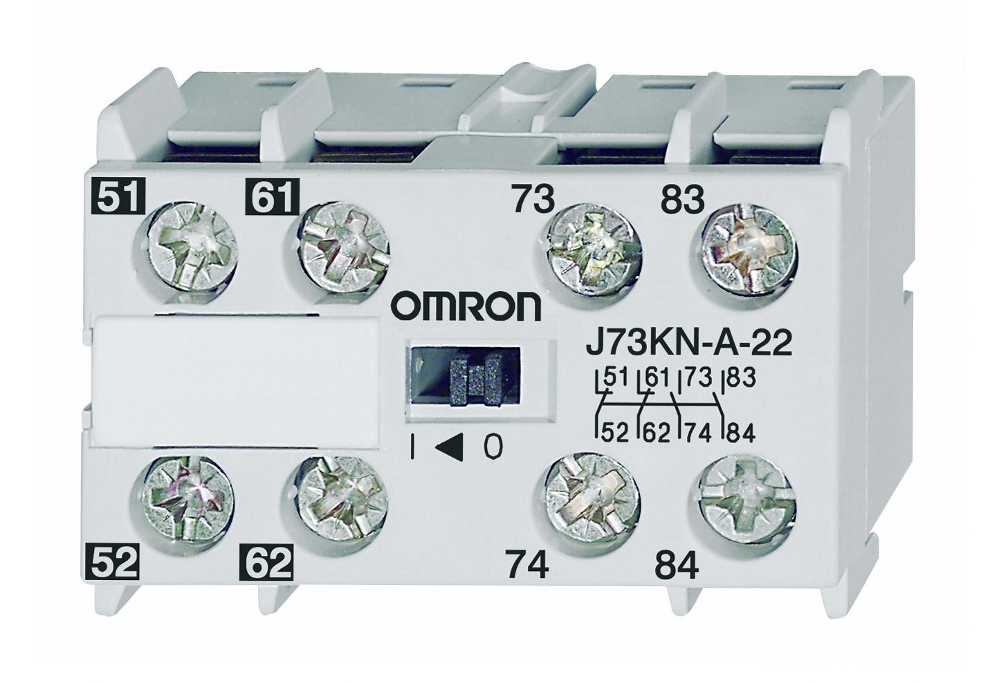 Omron Industrial Automation J73Kn-A-22 Auxiliary Contacts