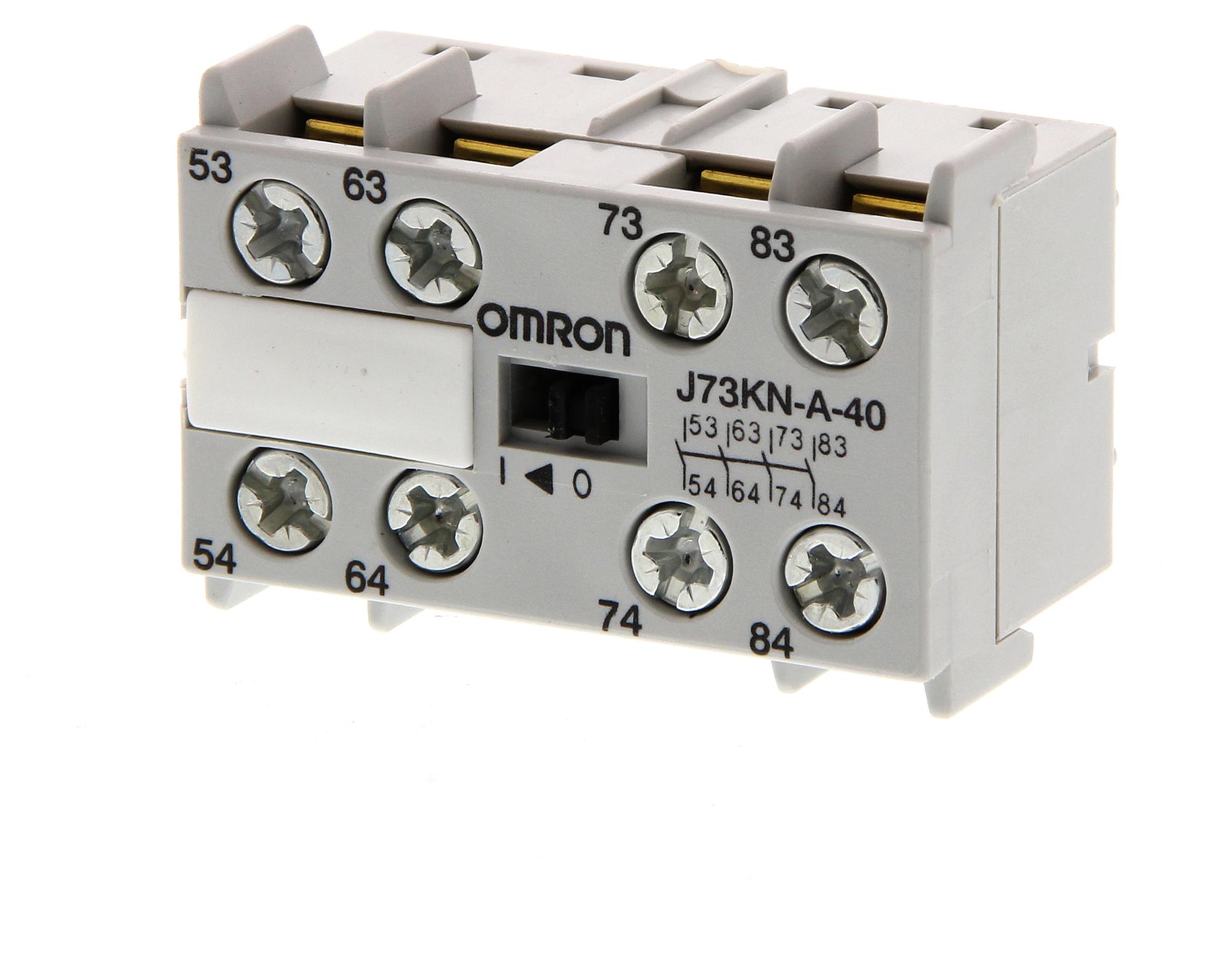 Omron Industrial Automation J73Kn-A-40 Auxiliary Contacts