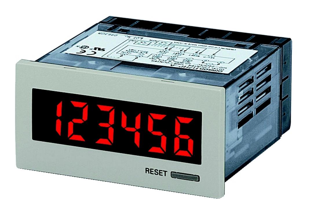 Omron Industrial Automation H7Hp-C8D Total Counter, 8Digit, 12mm, 12-24Vdc