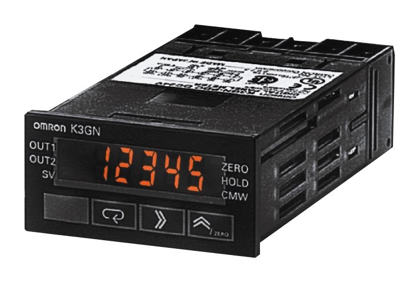 Omron K3Gn-Pdt2  Dc24 Panel Meter, 5Digit, Dc Current/voltage