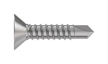 TR Fastenings 6.3 X 32 Kpstdx Z100 Din7504 Countersunk Head Screw, Steel, 6.3X32mm