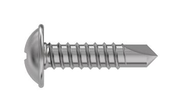 TR Fastenings 4.2 X 19 Flstdx Z100 Din7504 Flange Head Screw, Steel, 4.2mm X 19mm