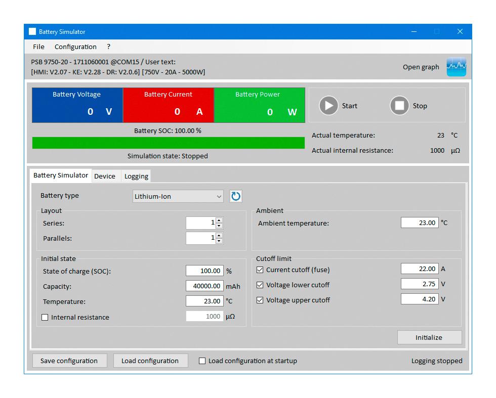 Ea Elektro-Automatik Ea-License Bs Li-Ion Li-Ion Battery Simulation Software