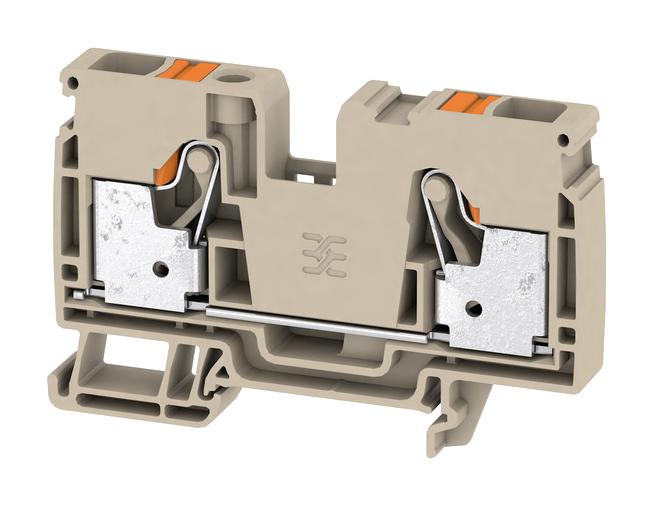 Weidmuller 2490360000 Terminal Block, Din Rail, 2Pos, 6Awg