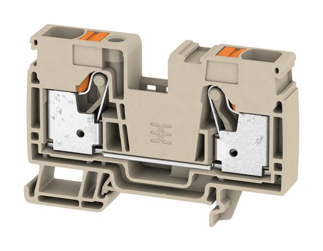 Weidmuller 2494000000 Terminal Block, Din Rail, 2Pos, 4Awg